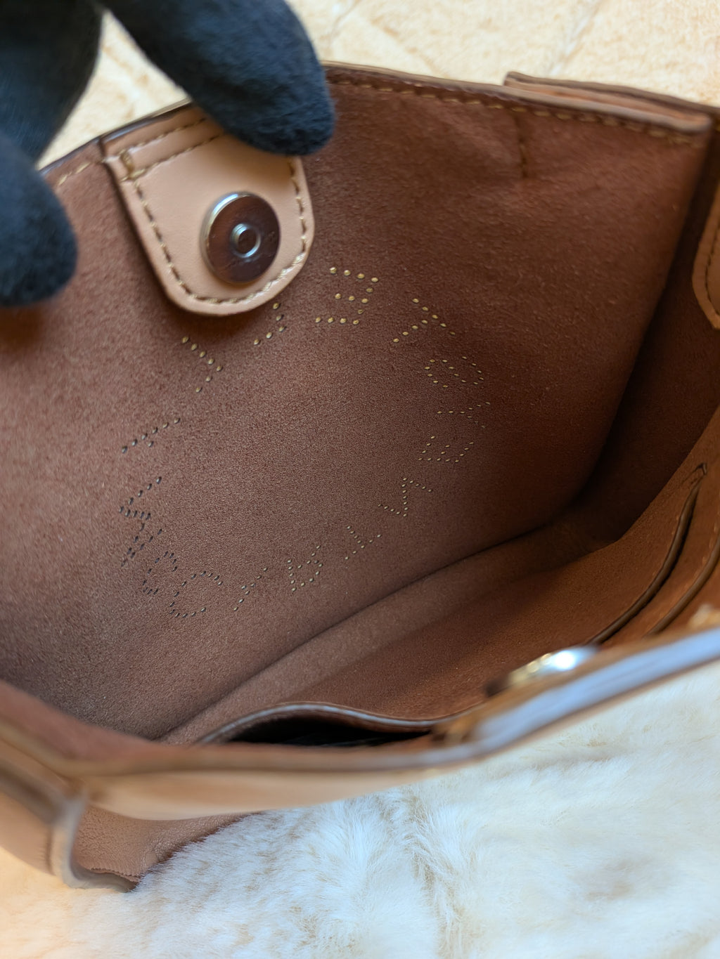 Stella McCartney Eco Soft Camel Sling Bag Small