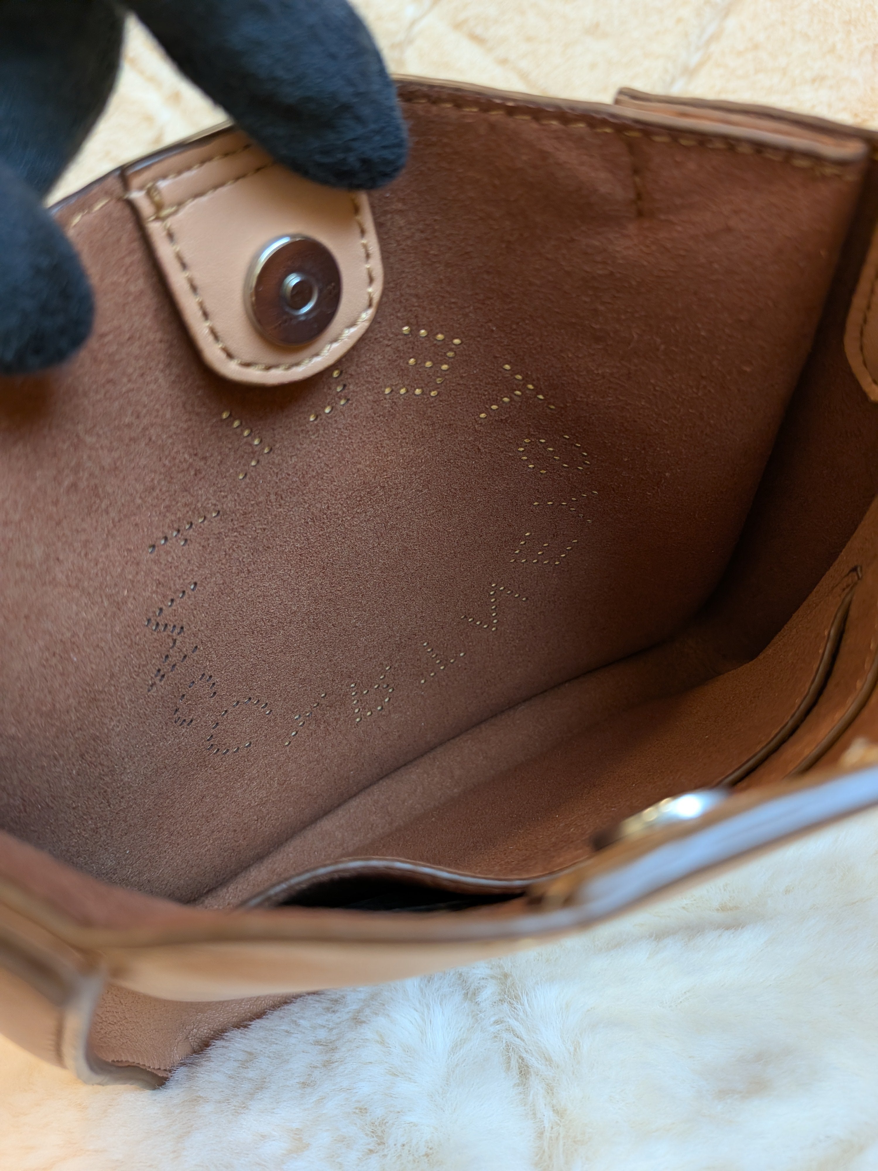 Stella McCartney Eco Soft Camel Sling Bag Small