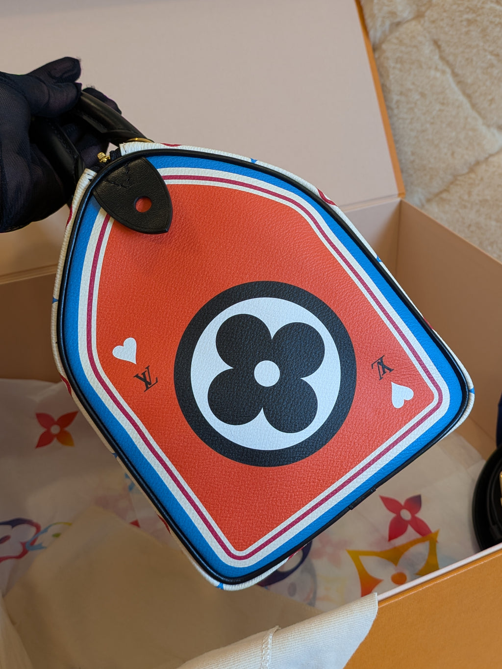 Louis Vuitton Speedy 25 Bandouliere Game On "Limited Edition"Rare Find