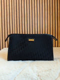 Christian Dior Clutch Canvas Black (Vintage)
