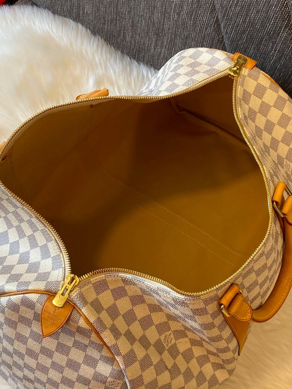 Louis Vuitton Keepall 50 Damier Azur