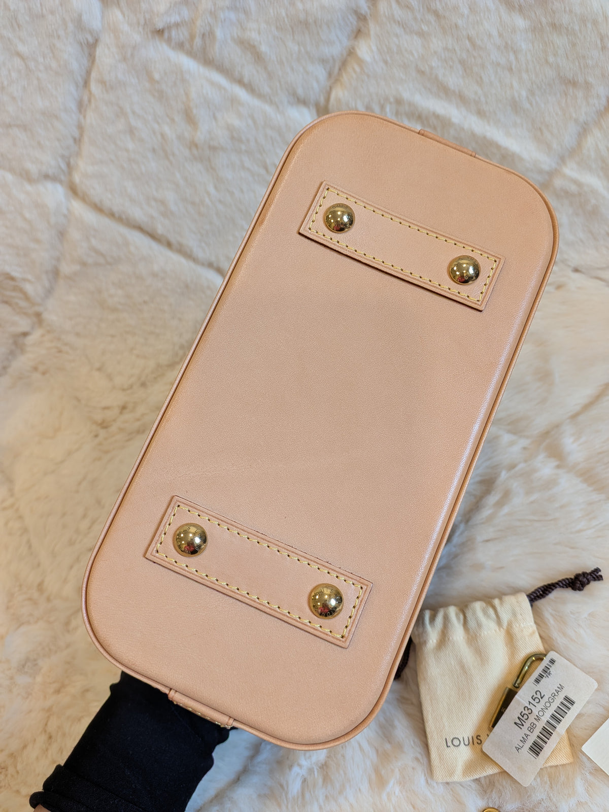 Louis Vuitton Bb Alma Monogram Canvas