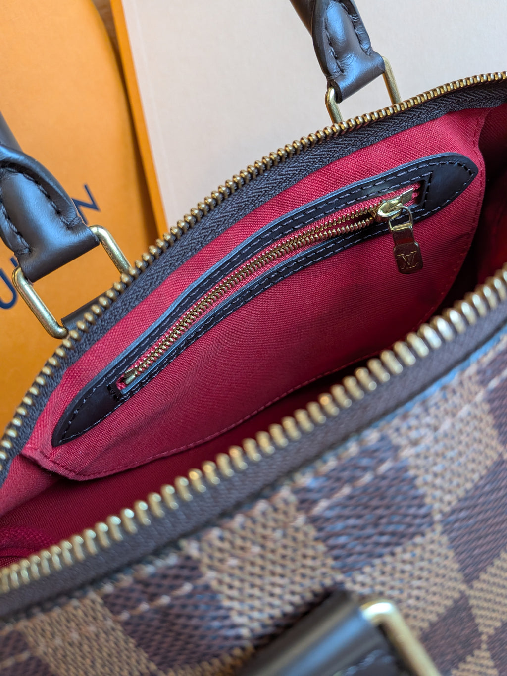 Louis Vuitton Speedy 25 Damier Ebene