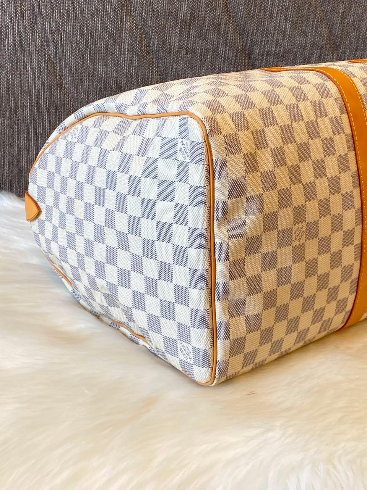 Louis Vuitton Keepall 50 Damier Azur
