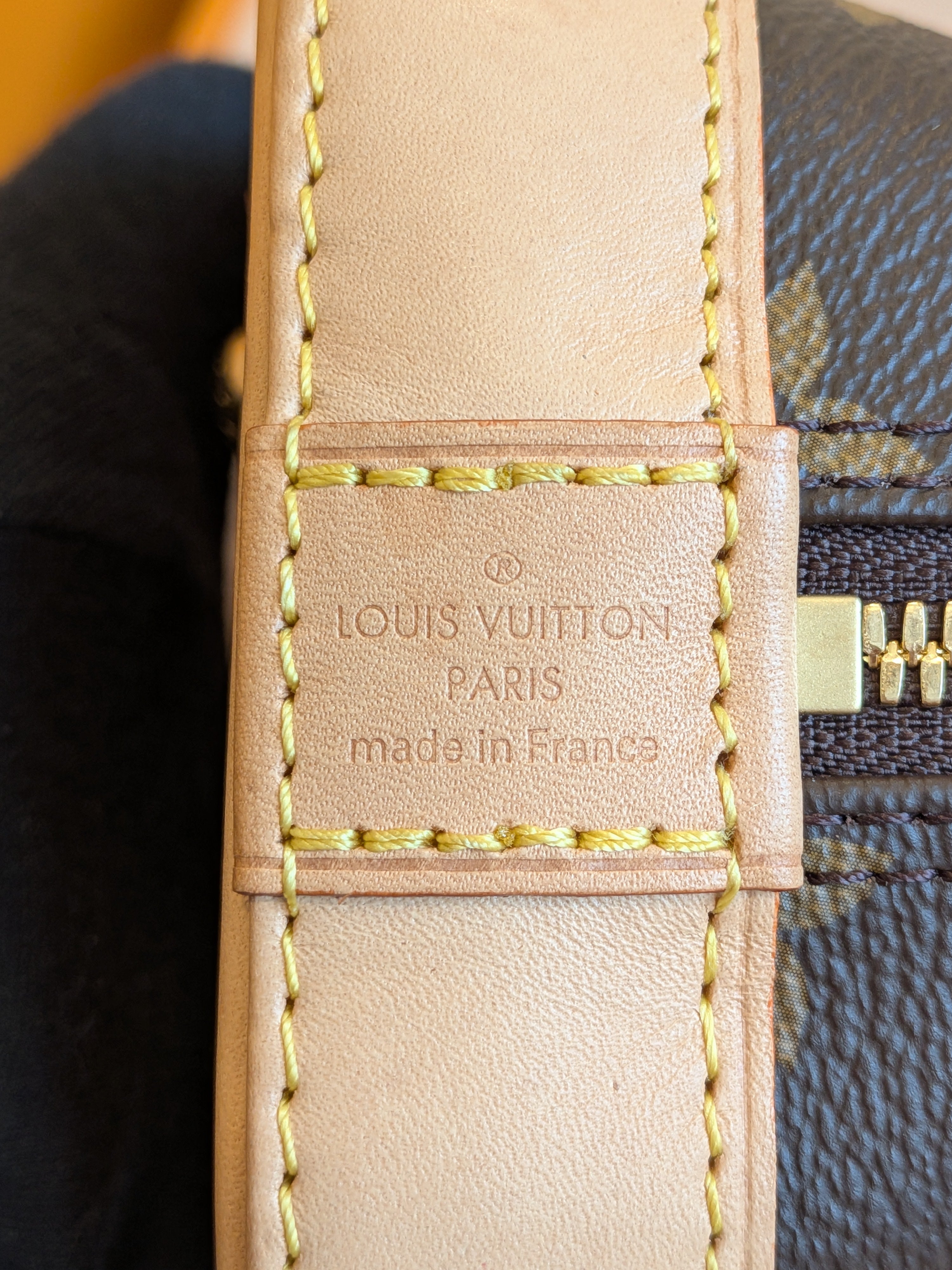 Louis Vuitton Bb Alma Monogram Canvas MICROCHIP