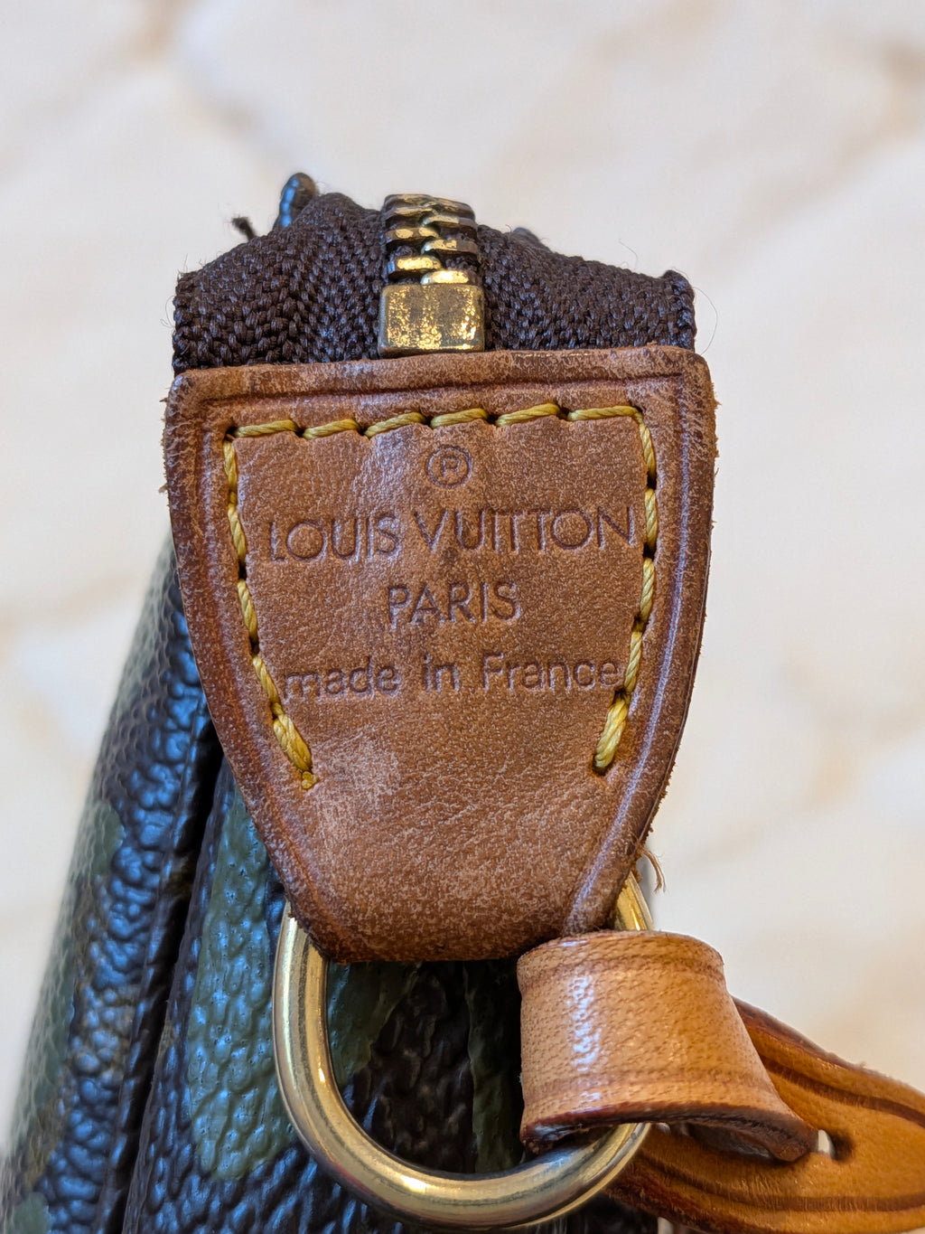 Louis Vuitton x Stephen Sprouse Pochette Accessoiries Graffiti Khaki Monogram