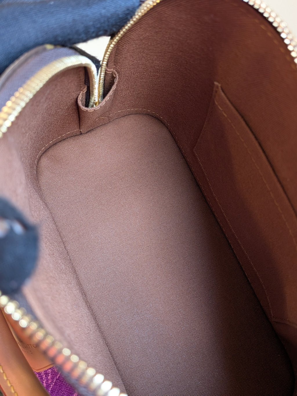 Louis Vuitton Bb Alma Monogram Canvas