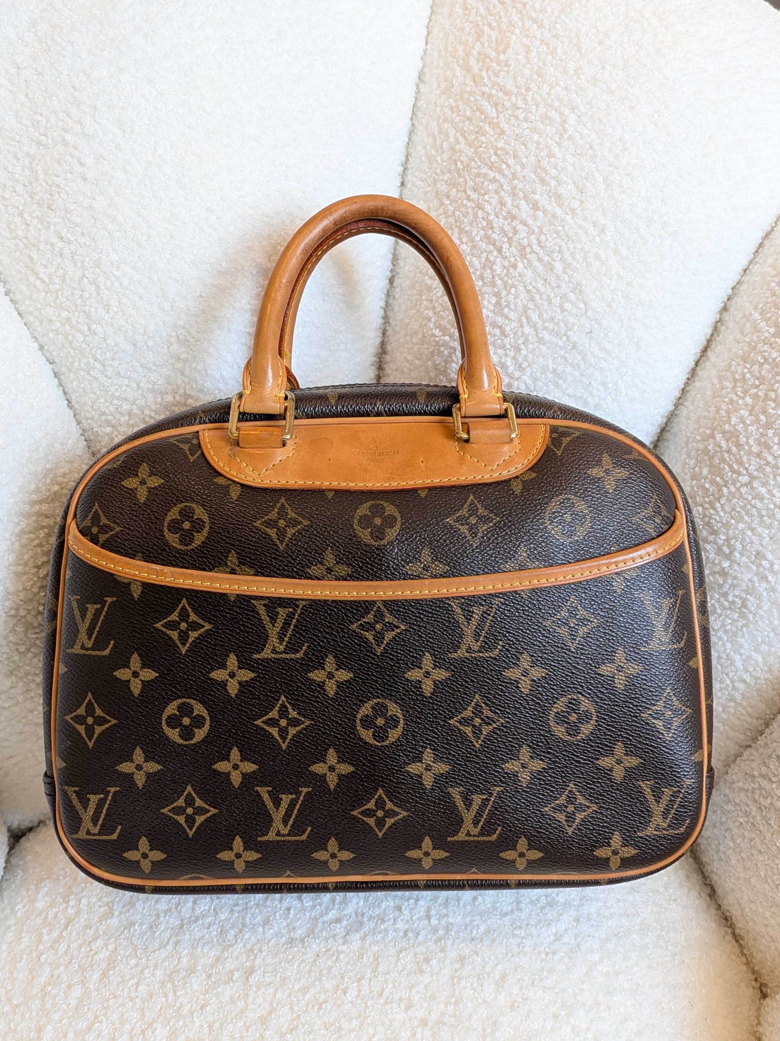 Louis Vuitton Trouville Monogram Canvas Handbag