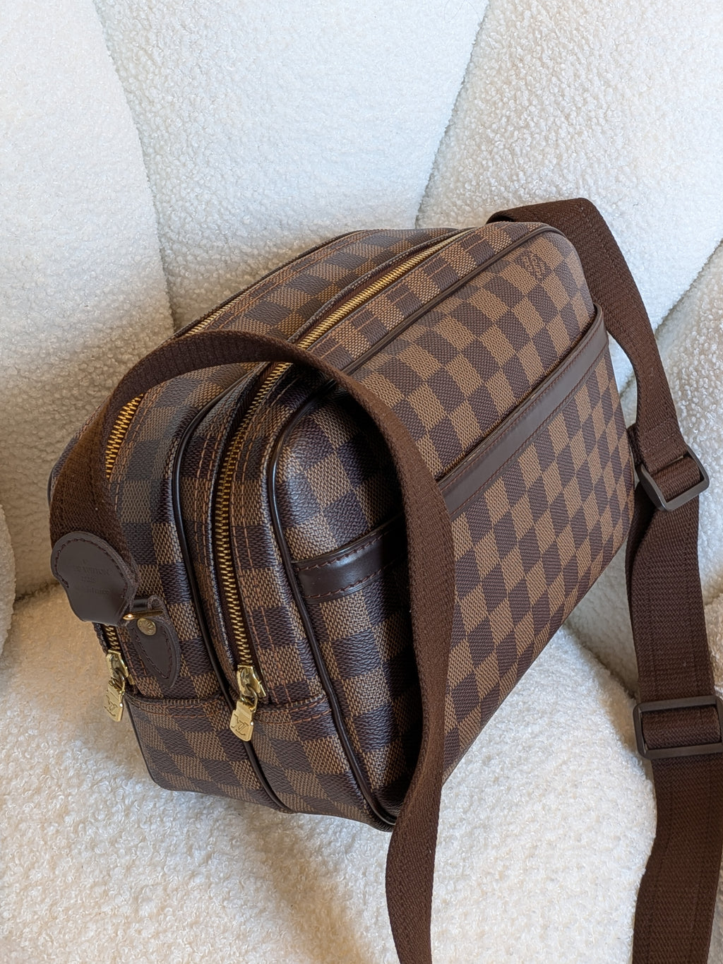 Louis Vuitton Reporter Damier Ebene "Special Order Item"