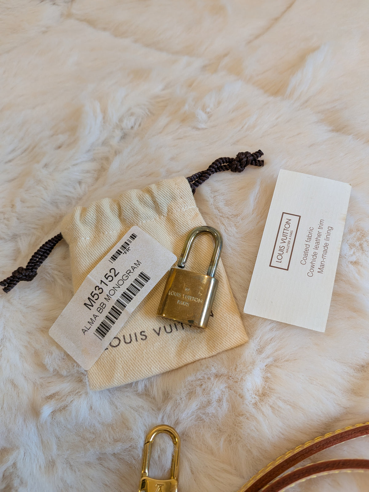 Louis Vuitton Bb Alma Monogram Canvas