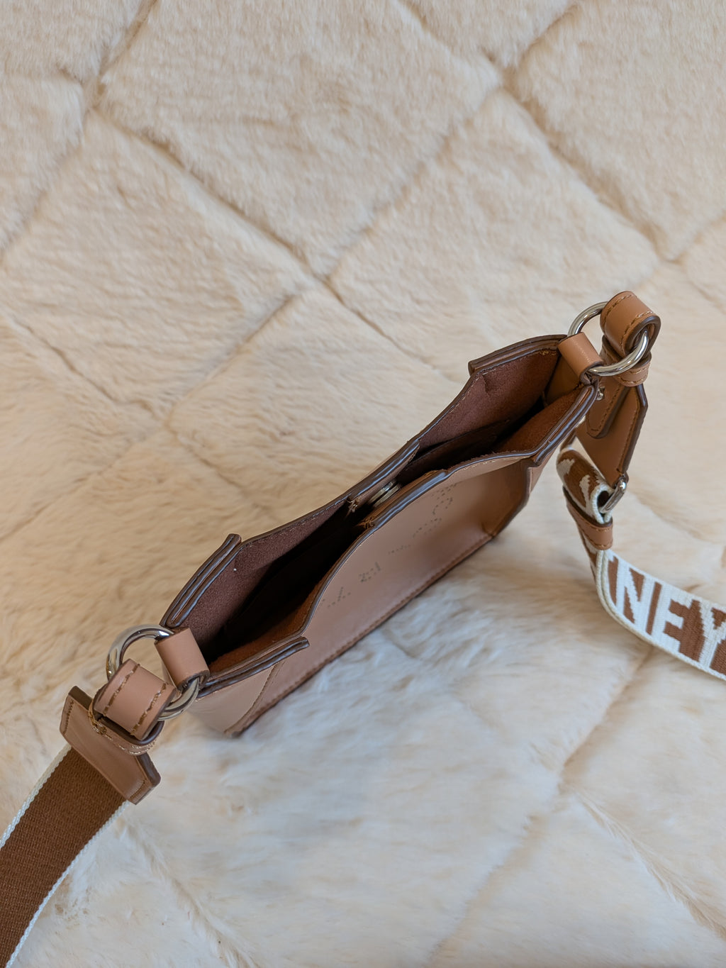 Stella McCartney Eco Soft Camel Sling Bag Small