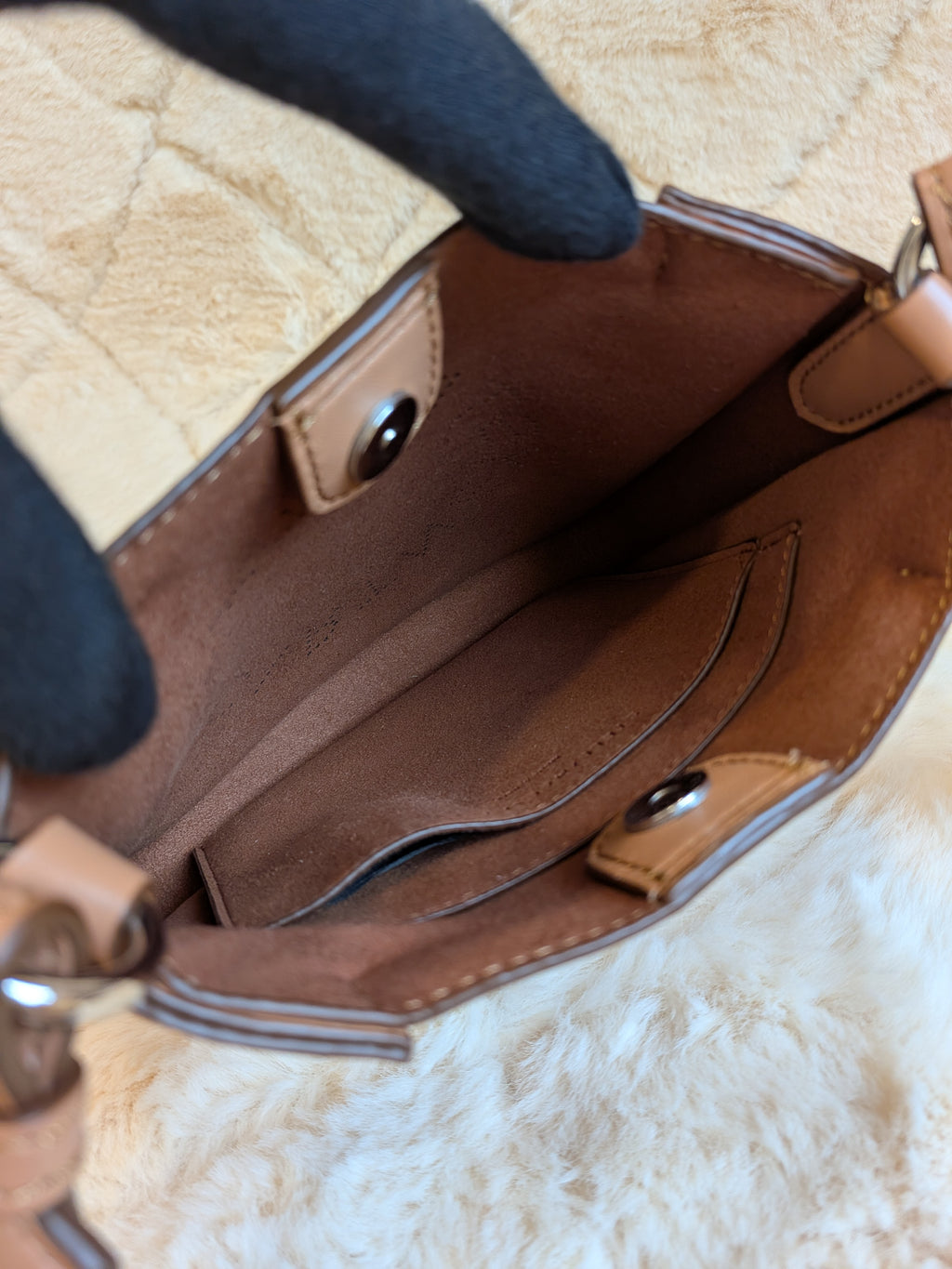 Stella McCartney Eco Soft Camel Sling Bag Small