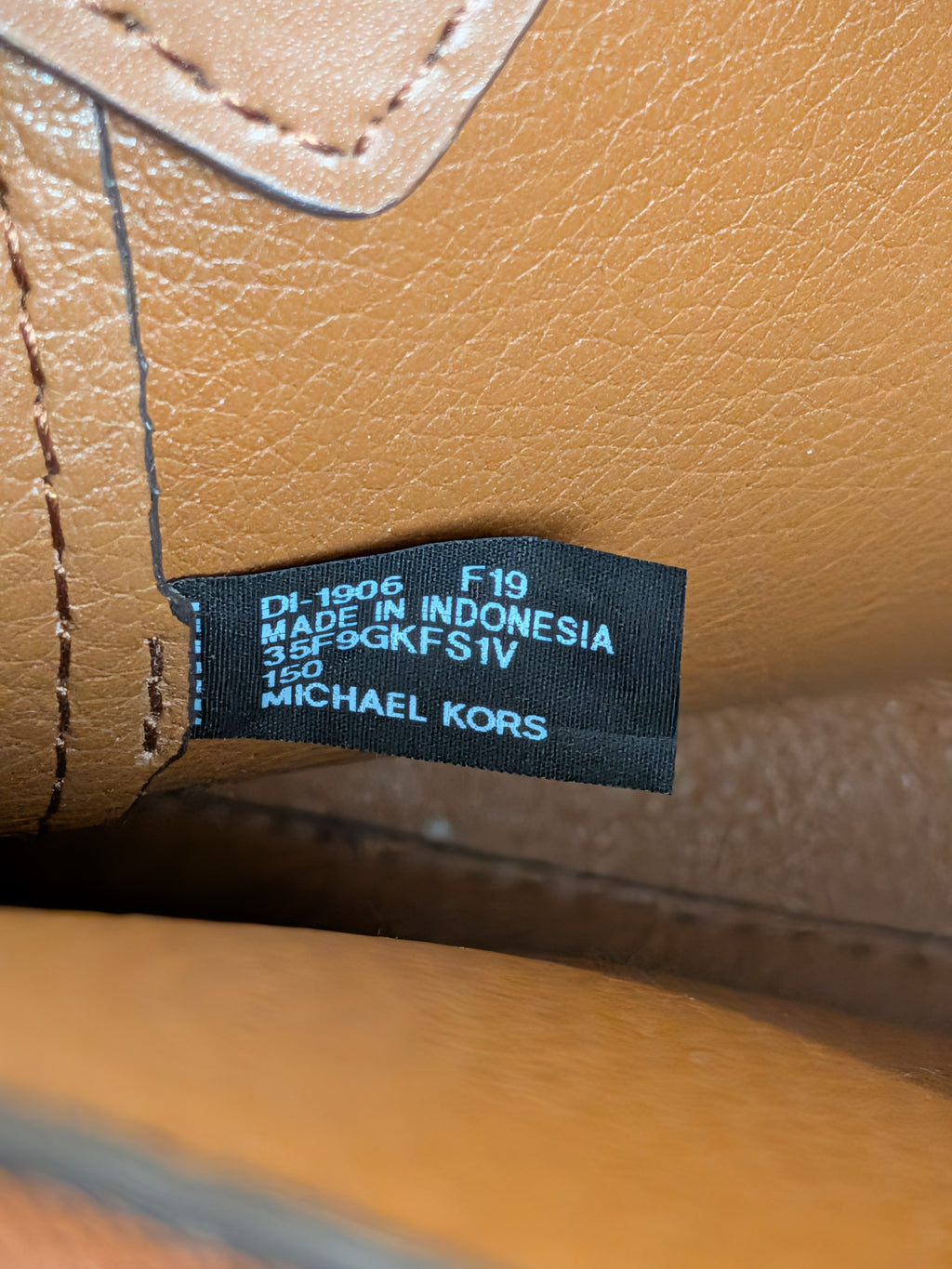 Michael Kors Kimberly Satchel Signature Vanilla Brown