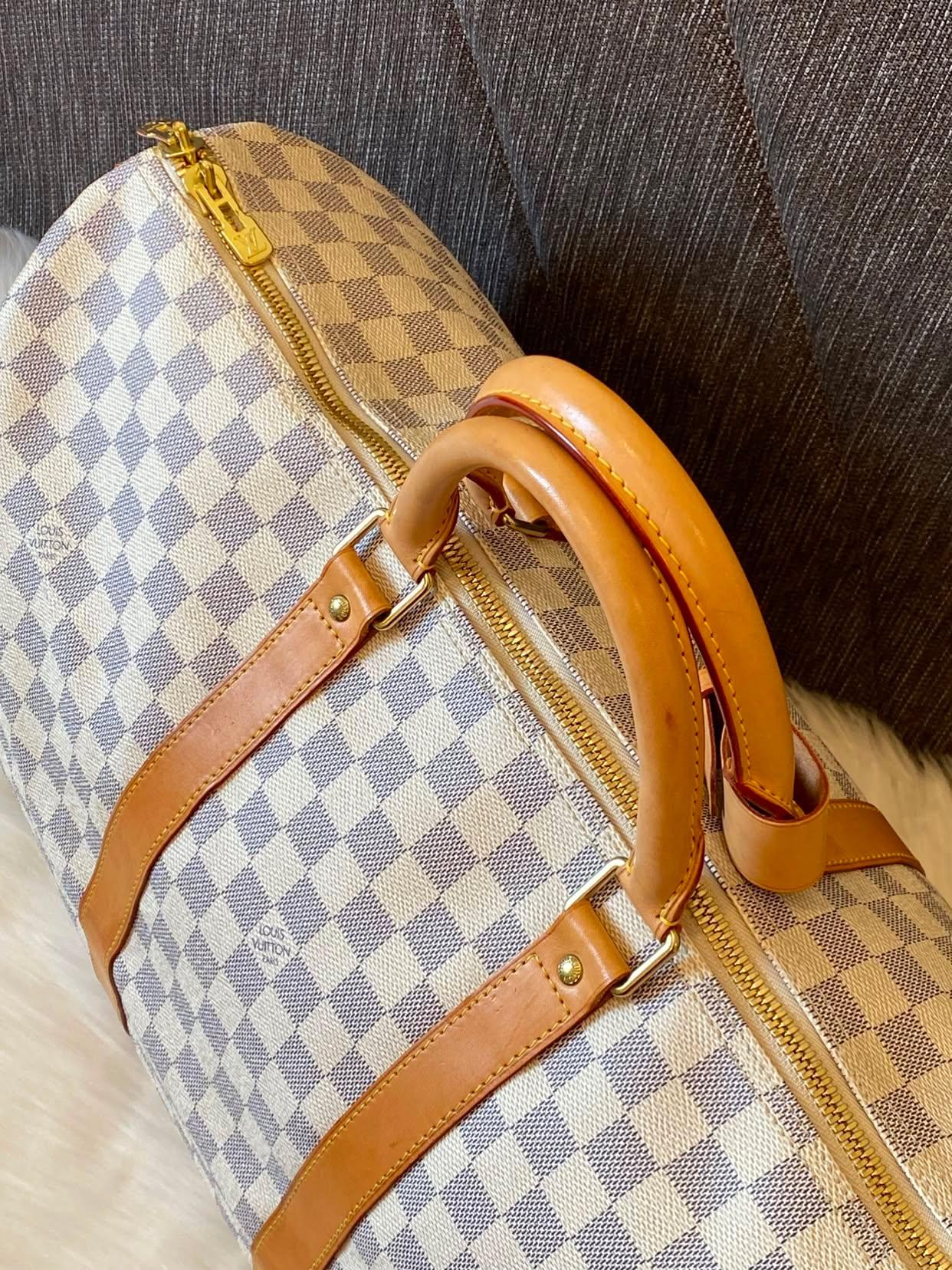 Louis Vuitton Keepall 50 Damier Azur
