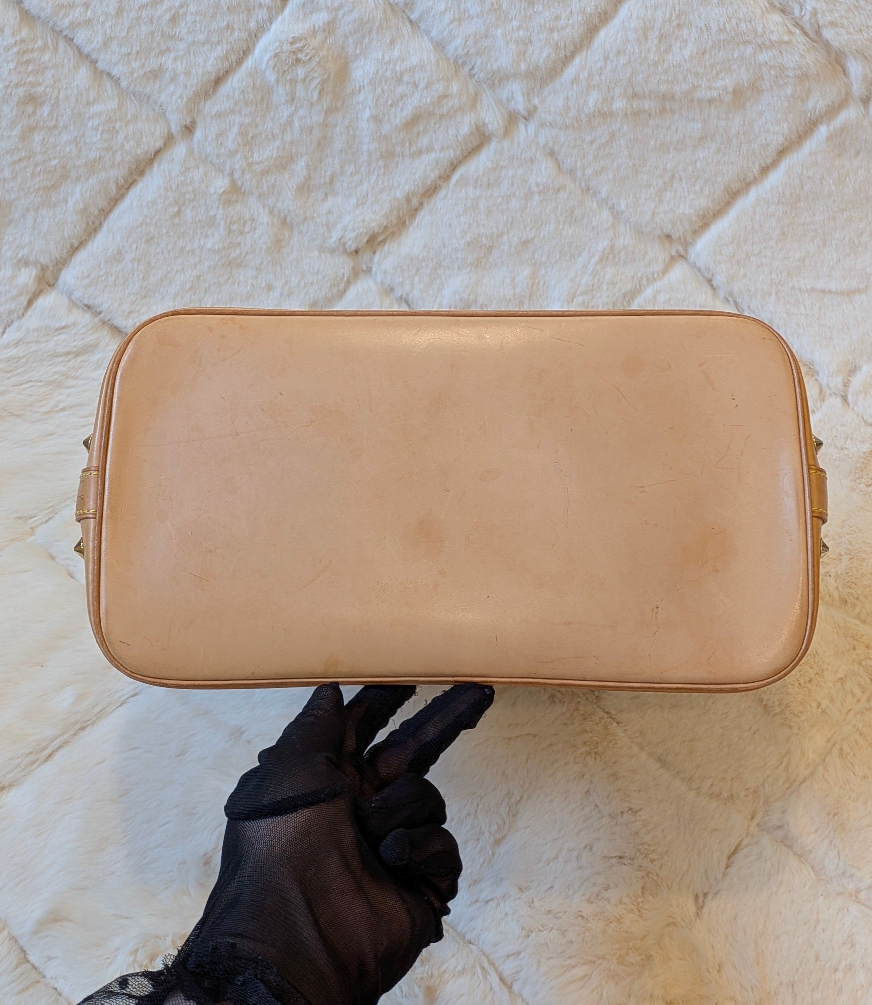 Louis Vuitton x Takashi Murakami Alma PM Multicolor White