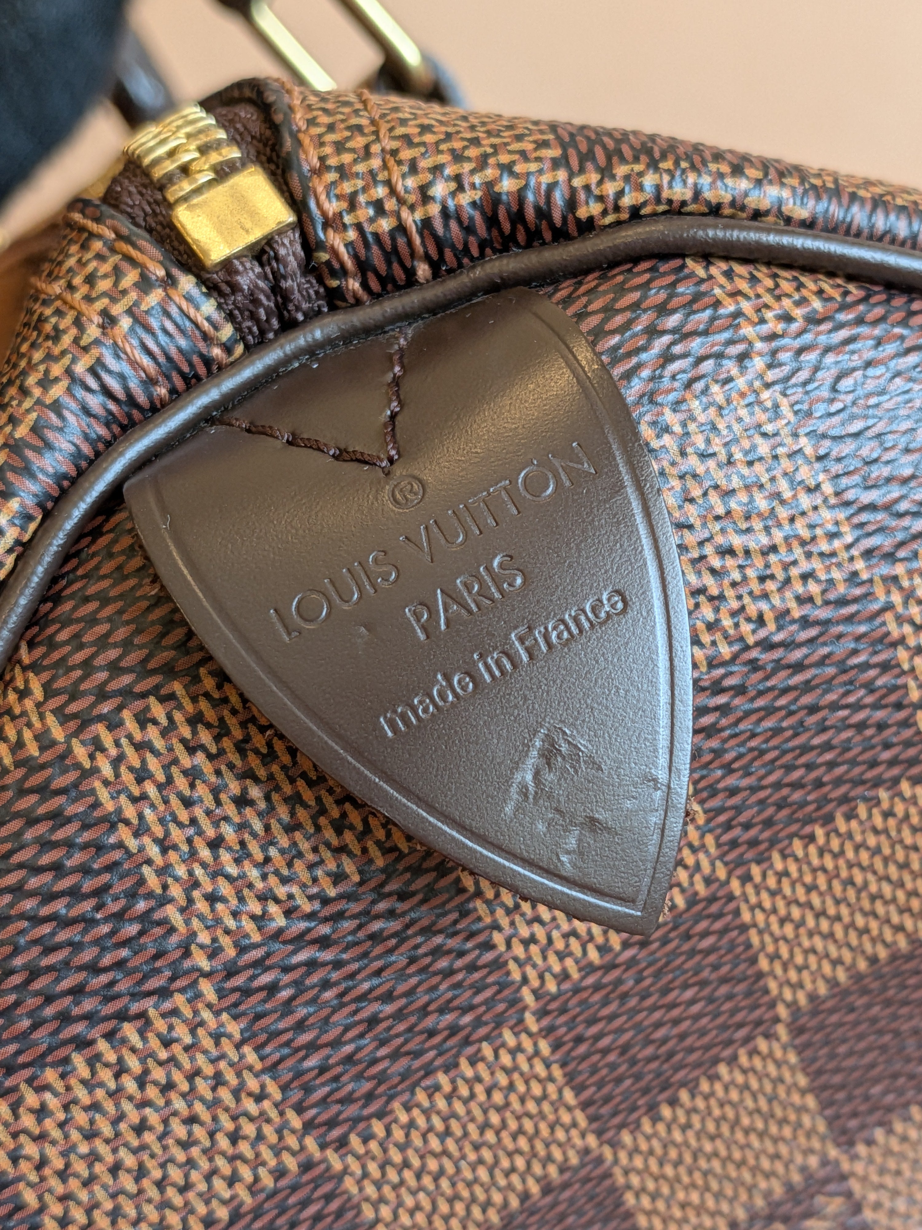 Louis Vuitton Speedy 25 Damier Ebene