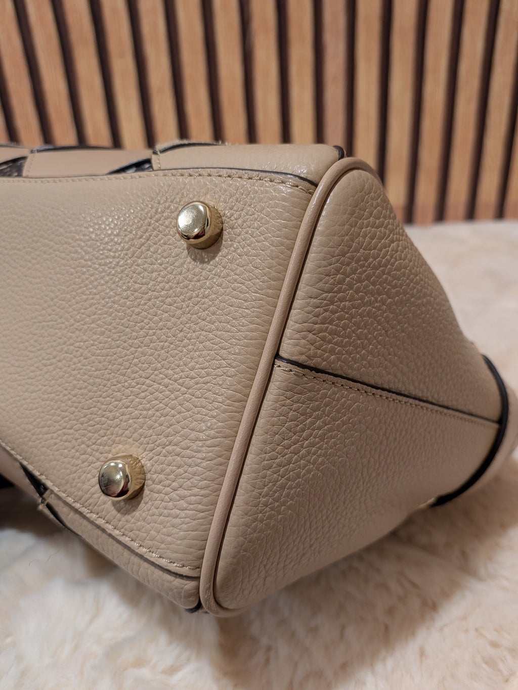Michael Kors Swagger Patchwork Beige