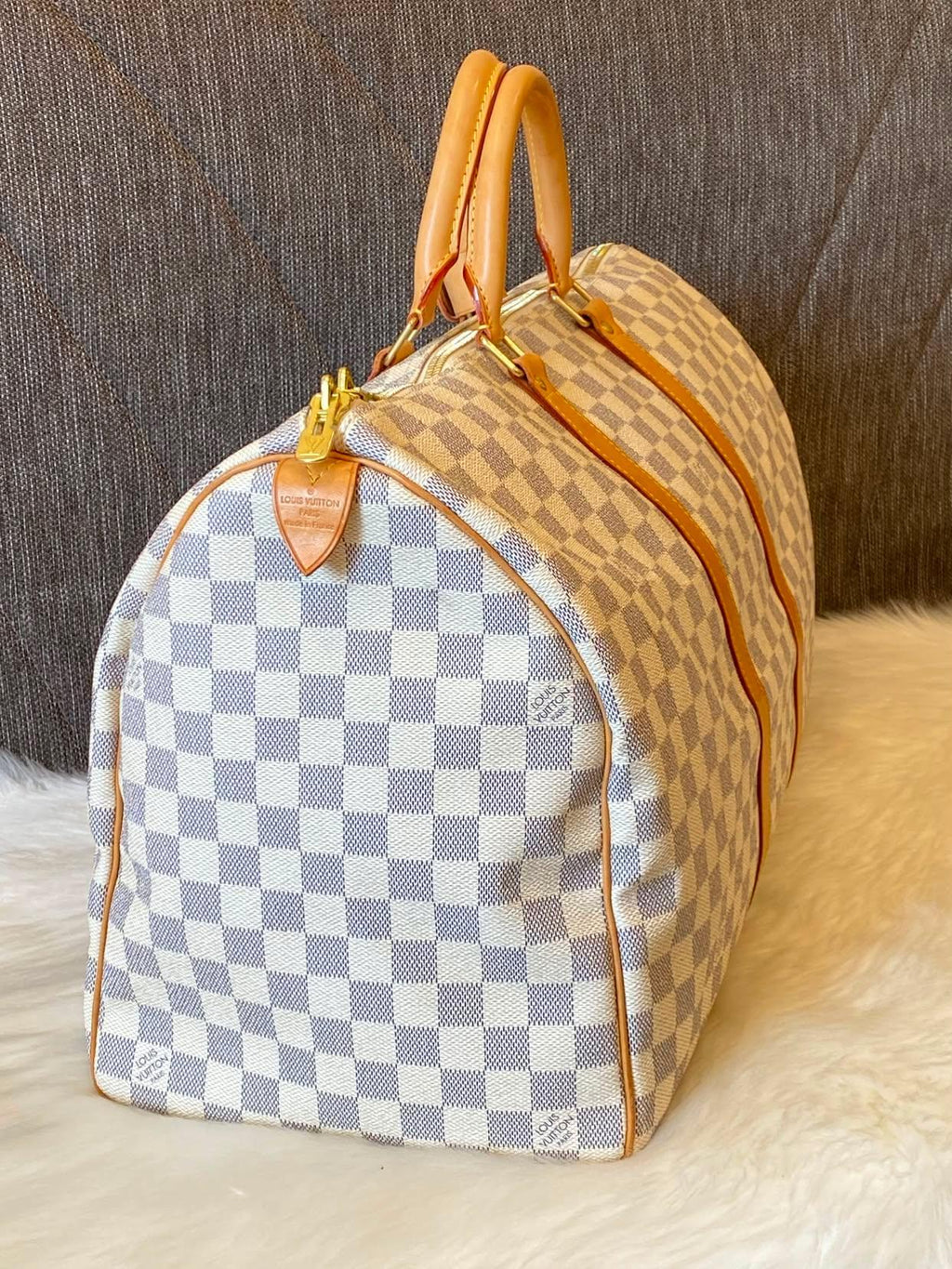 Louis Vuitton Keepall 50 Damier Azur