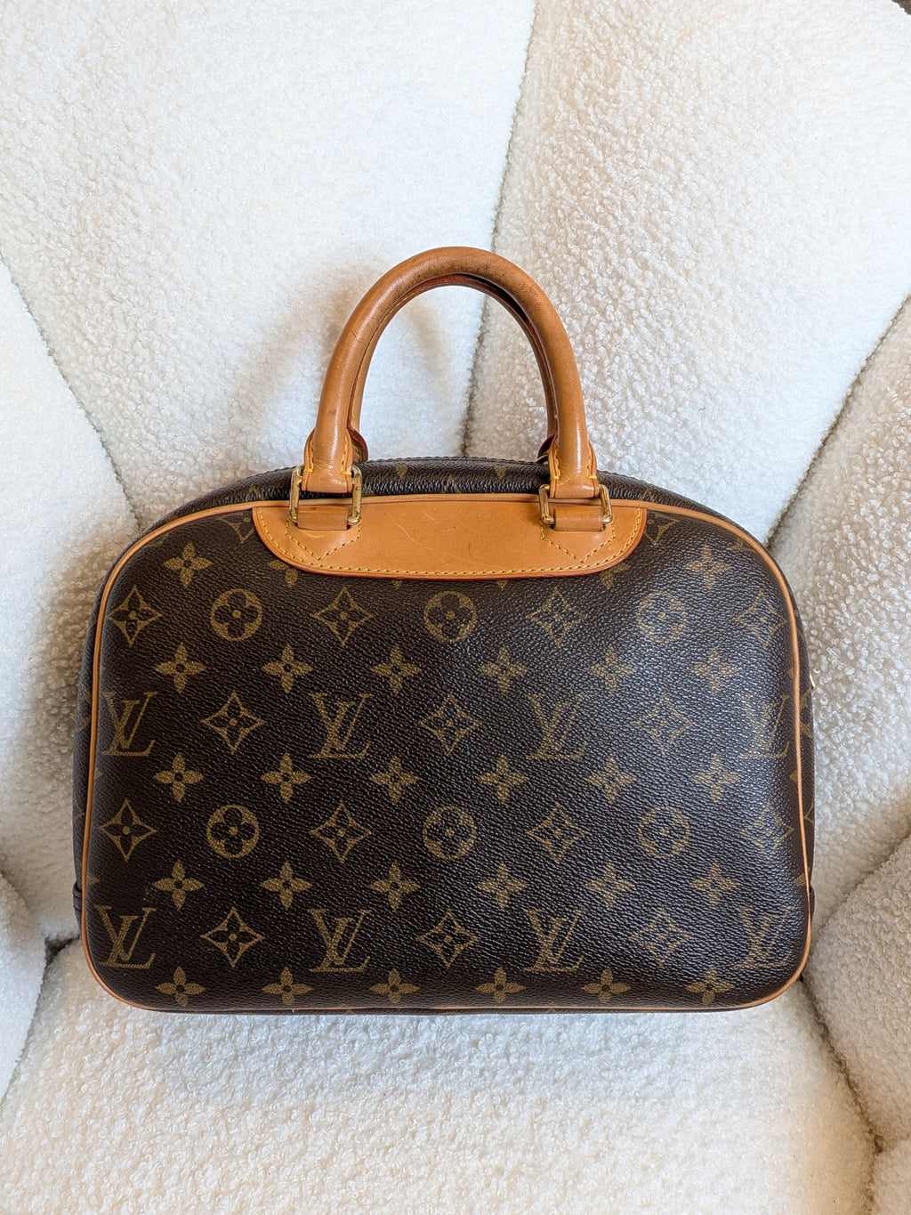 Louis Vuitton Trouville Monogram Canvas Handbag