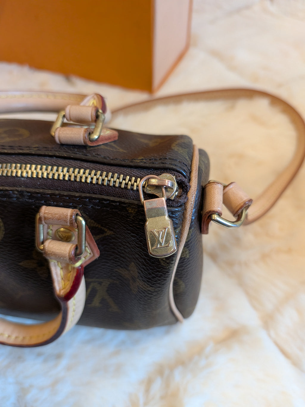 Louis Vuitton Speedy Nano Monogram Canvas