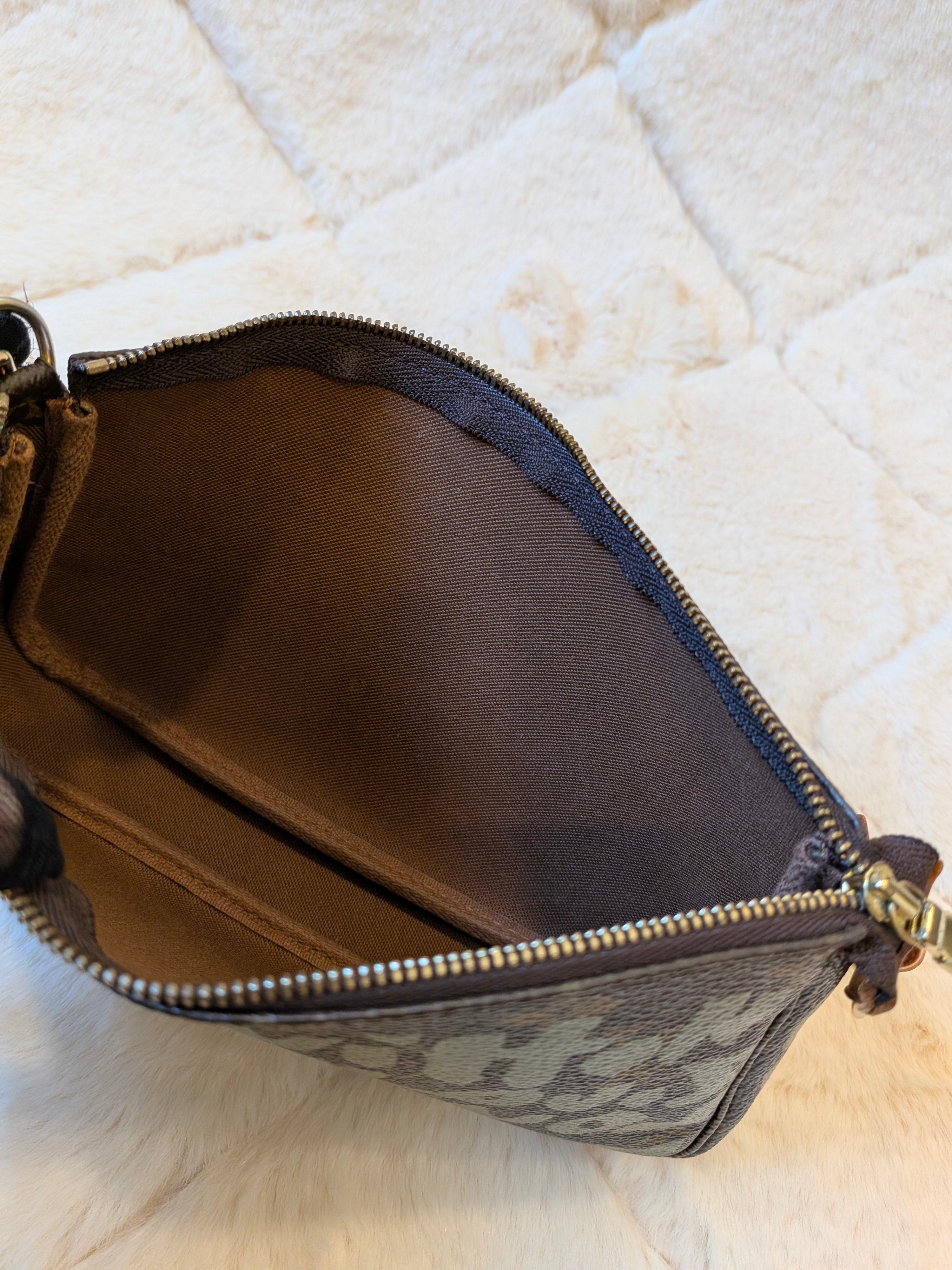 Louis Vuitton x Stephen Sprouse Pochette Accessoiries Graffiti Khaki Monogram