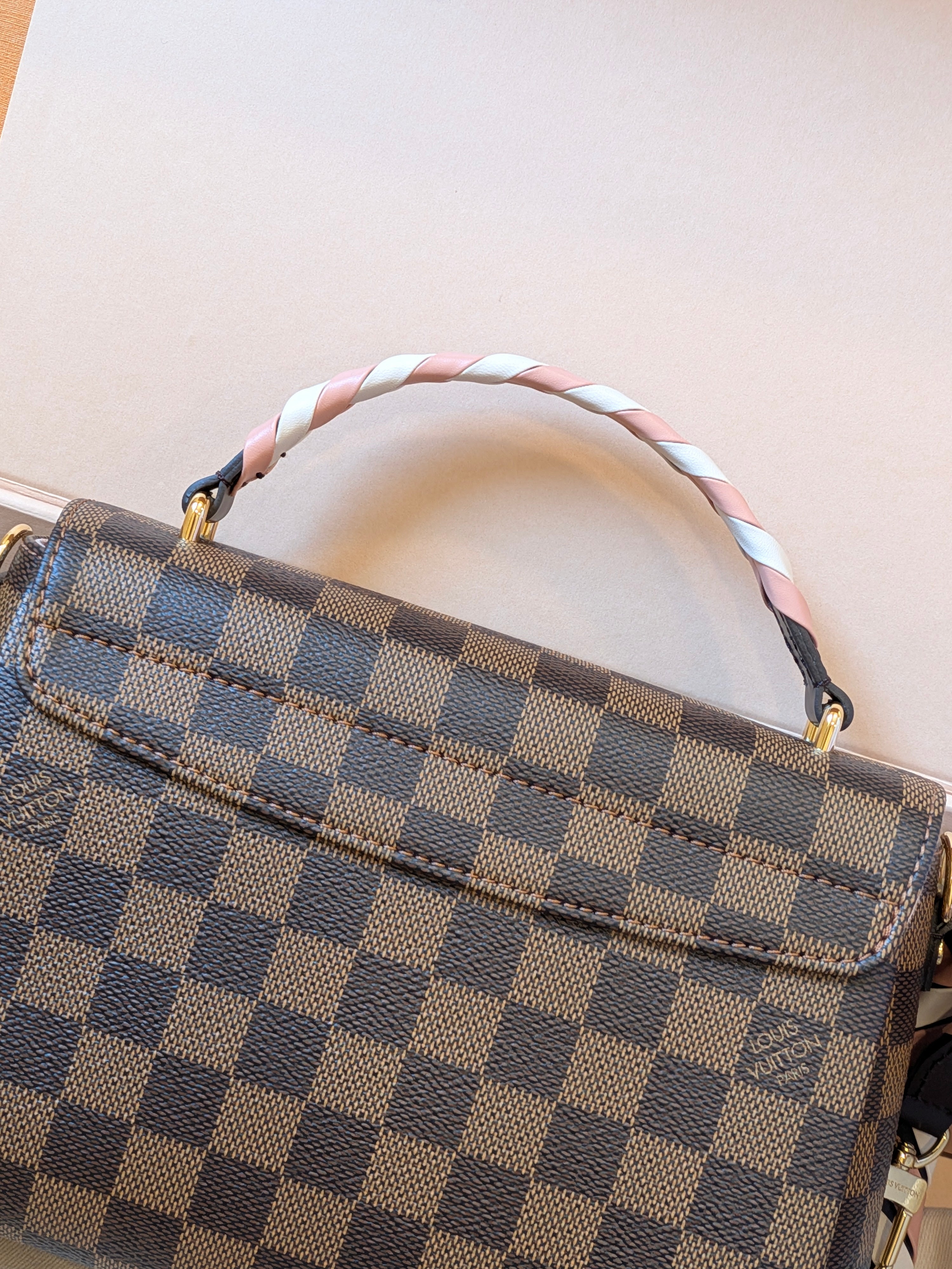 Louis Vuitton Croisette Braided Damier Ebene Brand New (MICROCHIP)