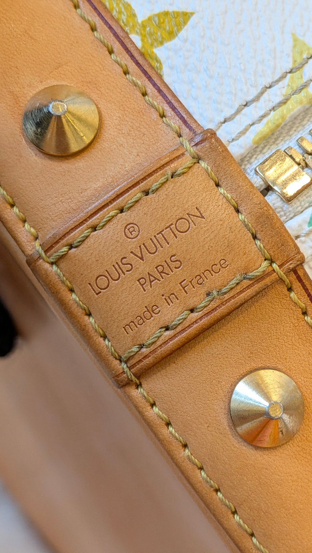 Louis Vuitton Alma PM Multicolor White Monogram