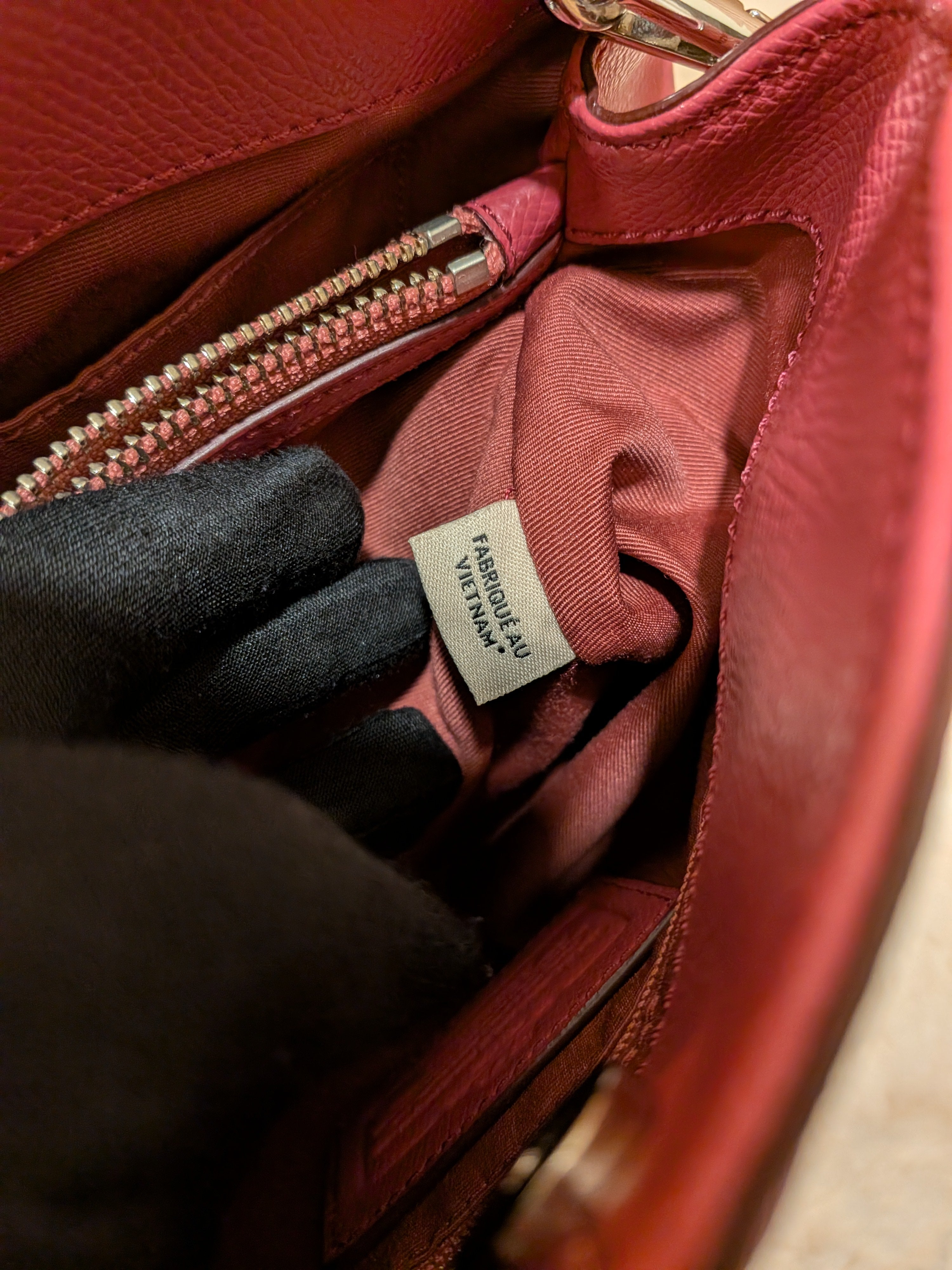 Coach Minetta Pink 2 Way Bag