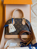 Louis Vuitton Bb Alma Monogram Canvas MICROCHIP