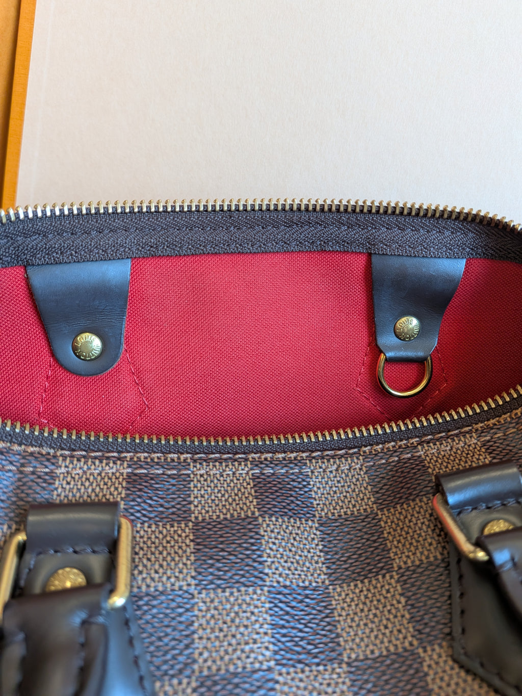 Louis Vuitton Speedy 25 Damier Ebene
