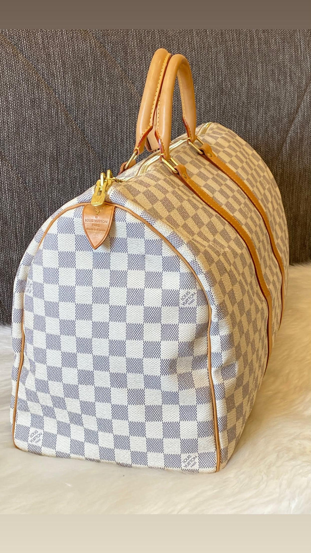 Louis Vuitton Keepall 50 Damier Azur