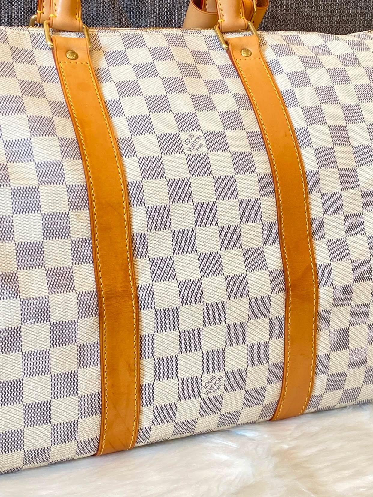 Louis Vuitton Keepall 50 Damier Azur
