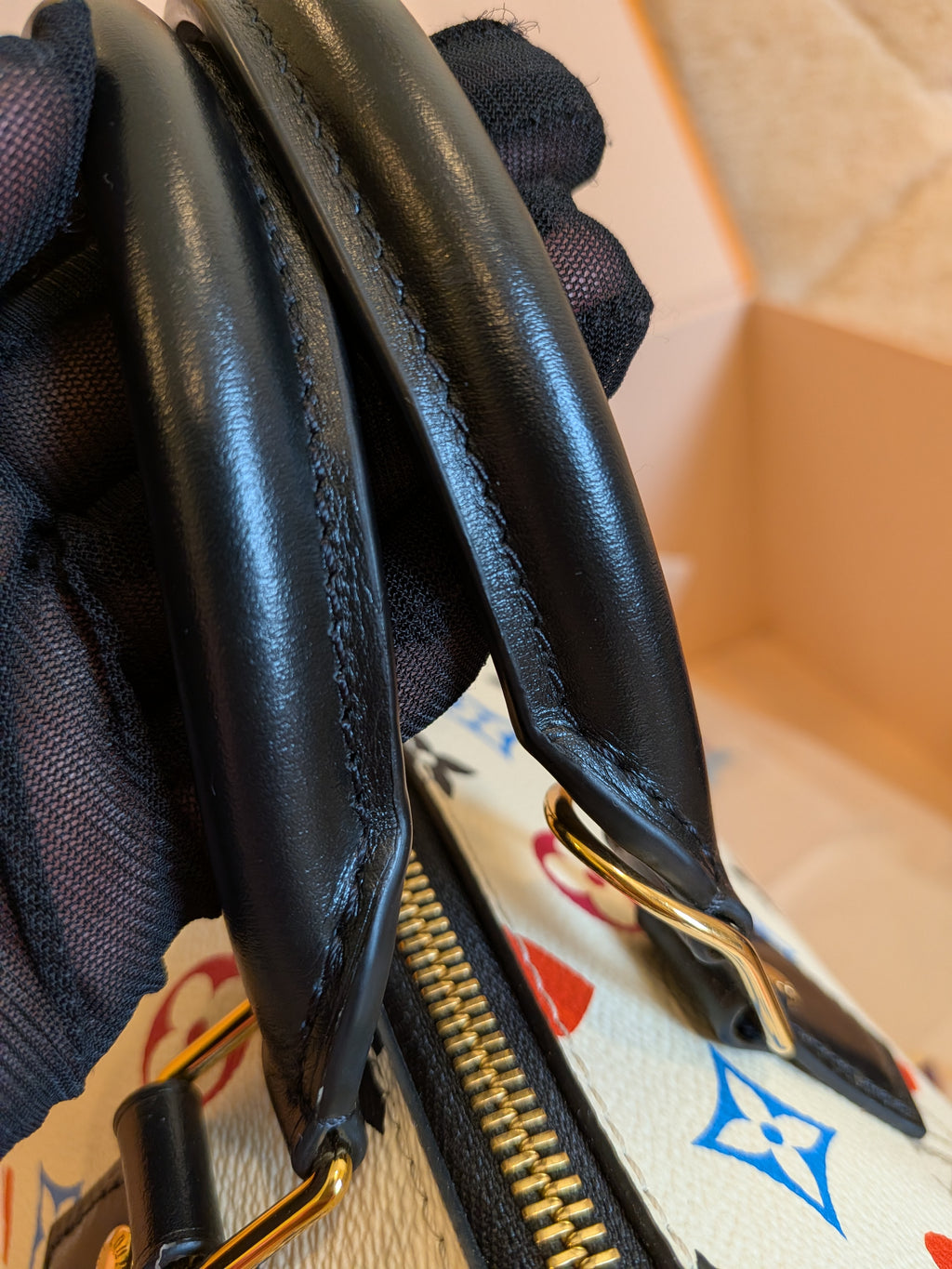 Louis Vuitton Speedy 25 Bandouliere Game On "Limited Edition"Rare Find