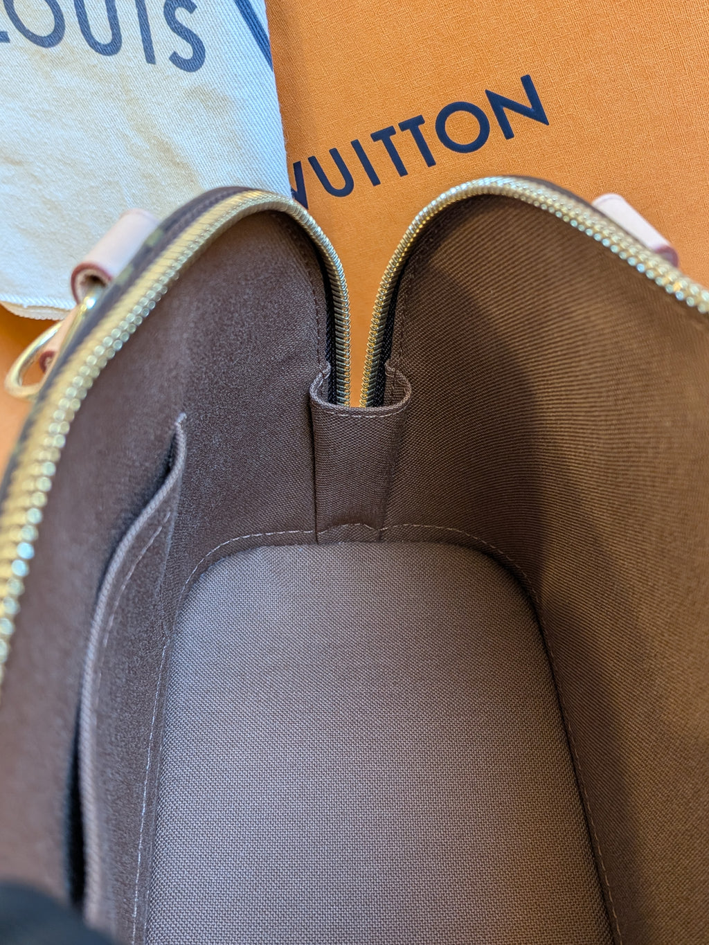 Louis Vuitton Bb Alma Monogram Canvas