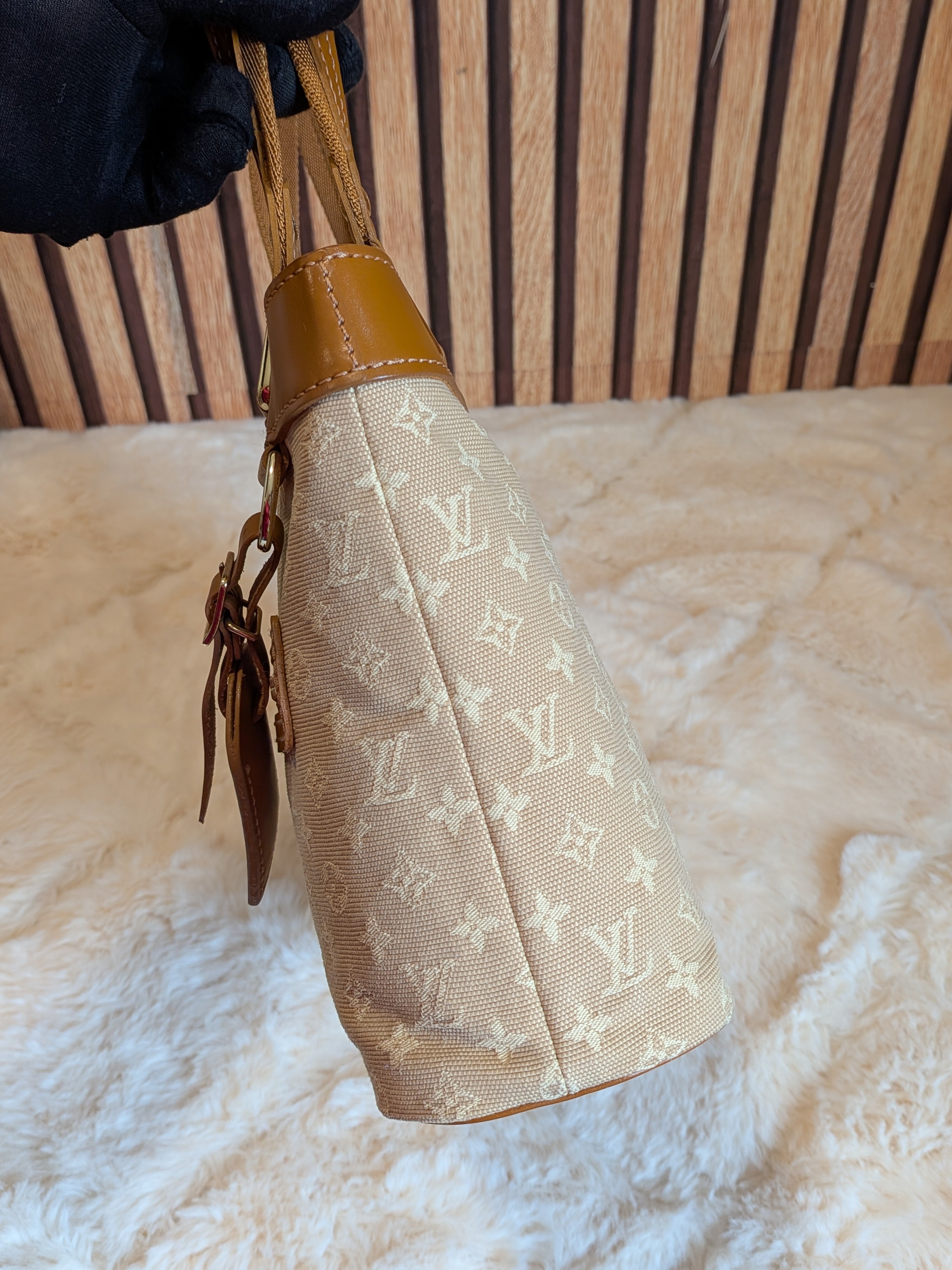 Louis Vuitton Minilin Lucille PM Monogram Beige