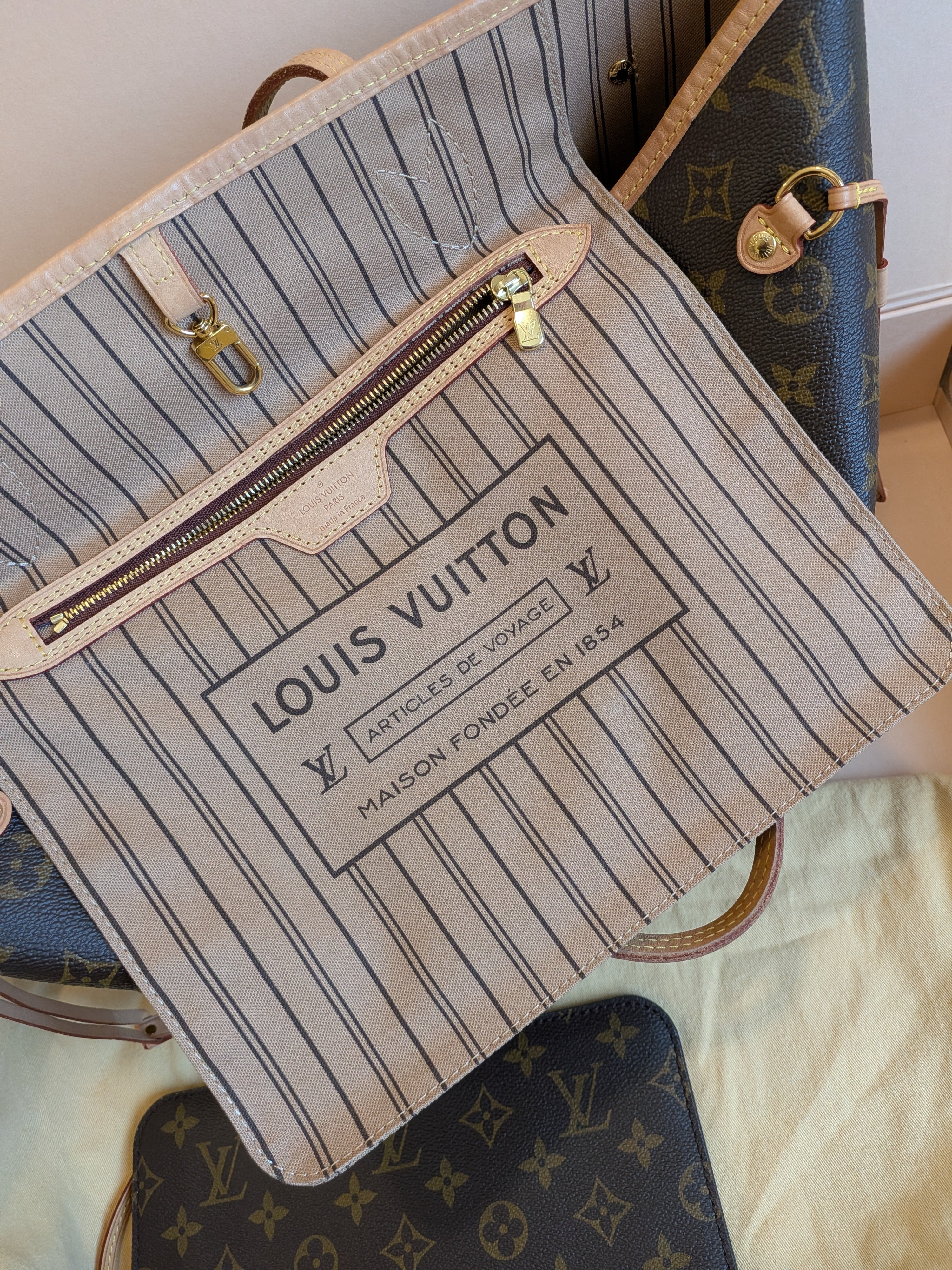Louis Vuitton Neverfull MM Monogram Canvas (NFC)