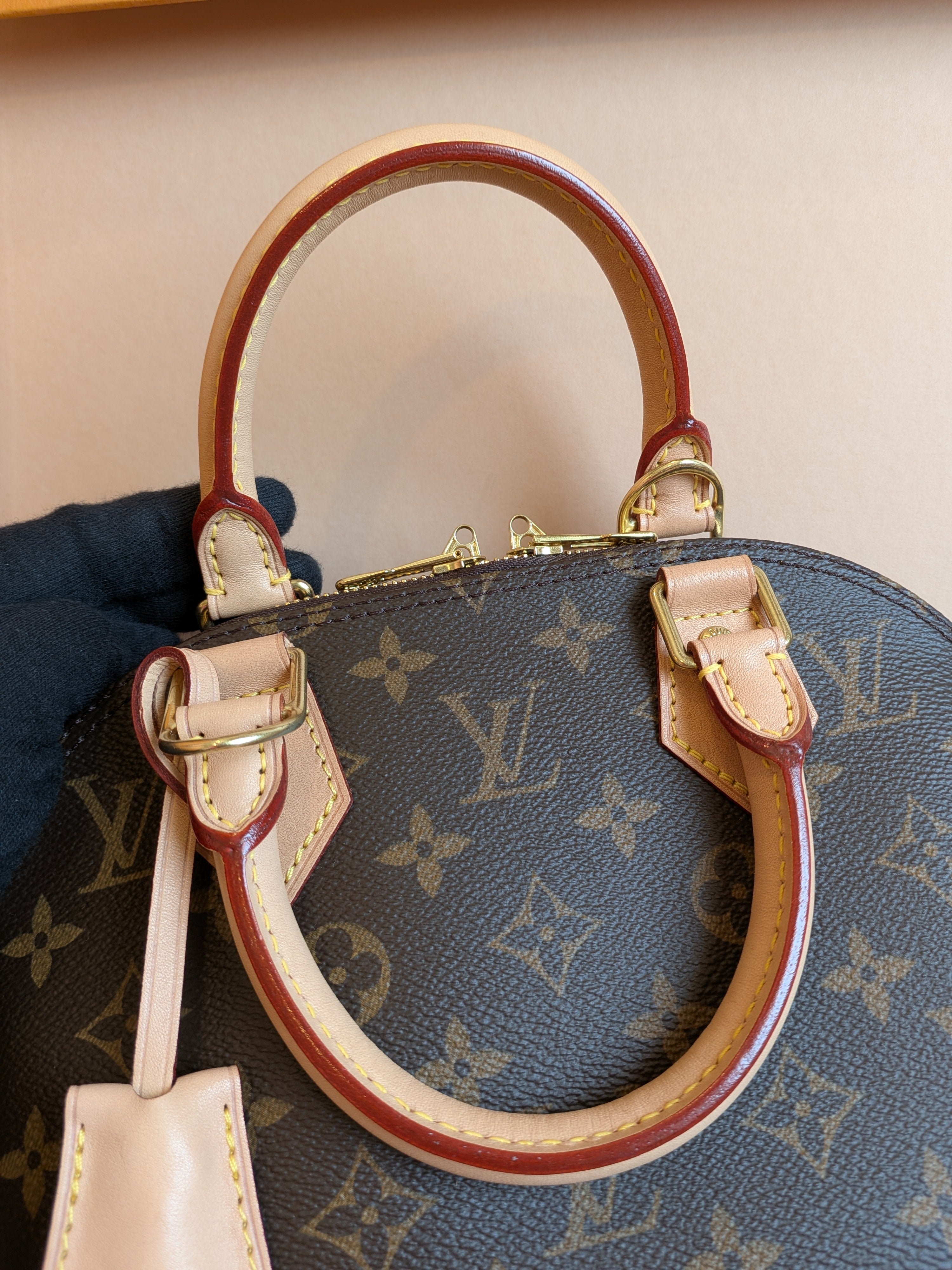 Louis Vuitton Bb Alma Monogram Canvas