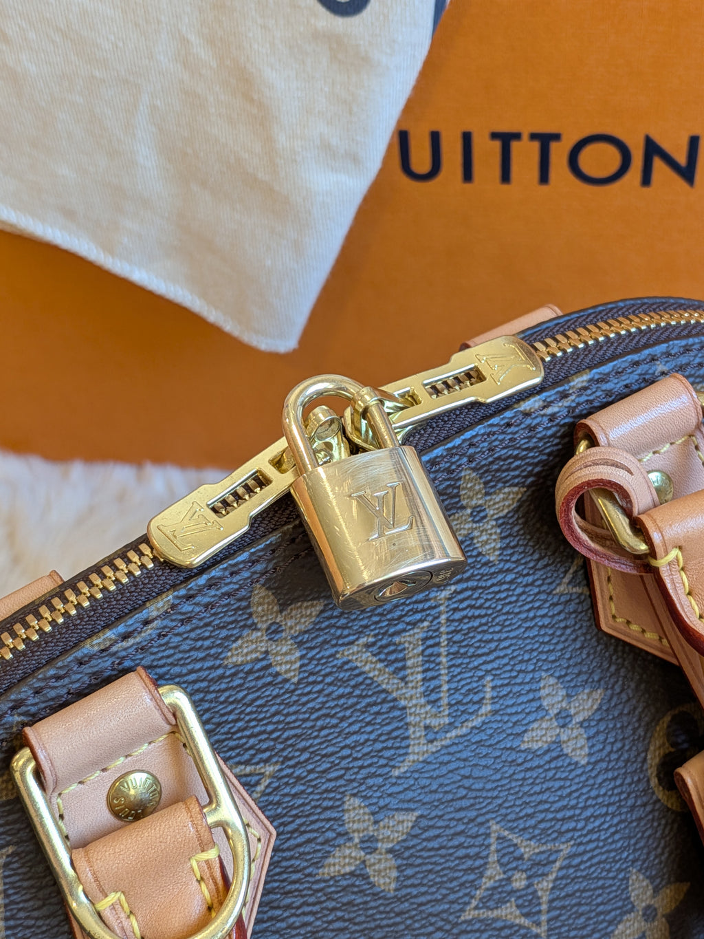 Louis Vuitton Bb Alma Monogram Canvas