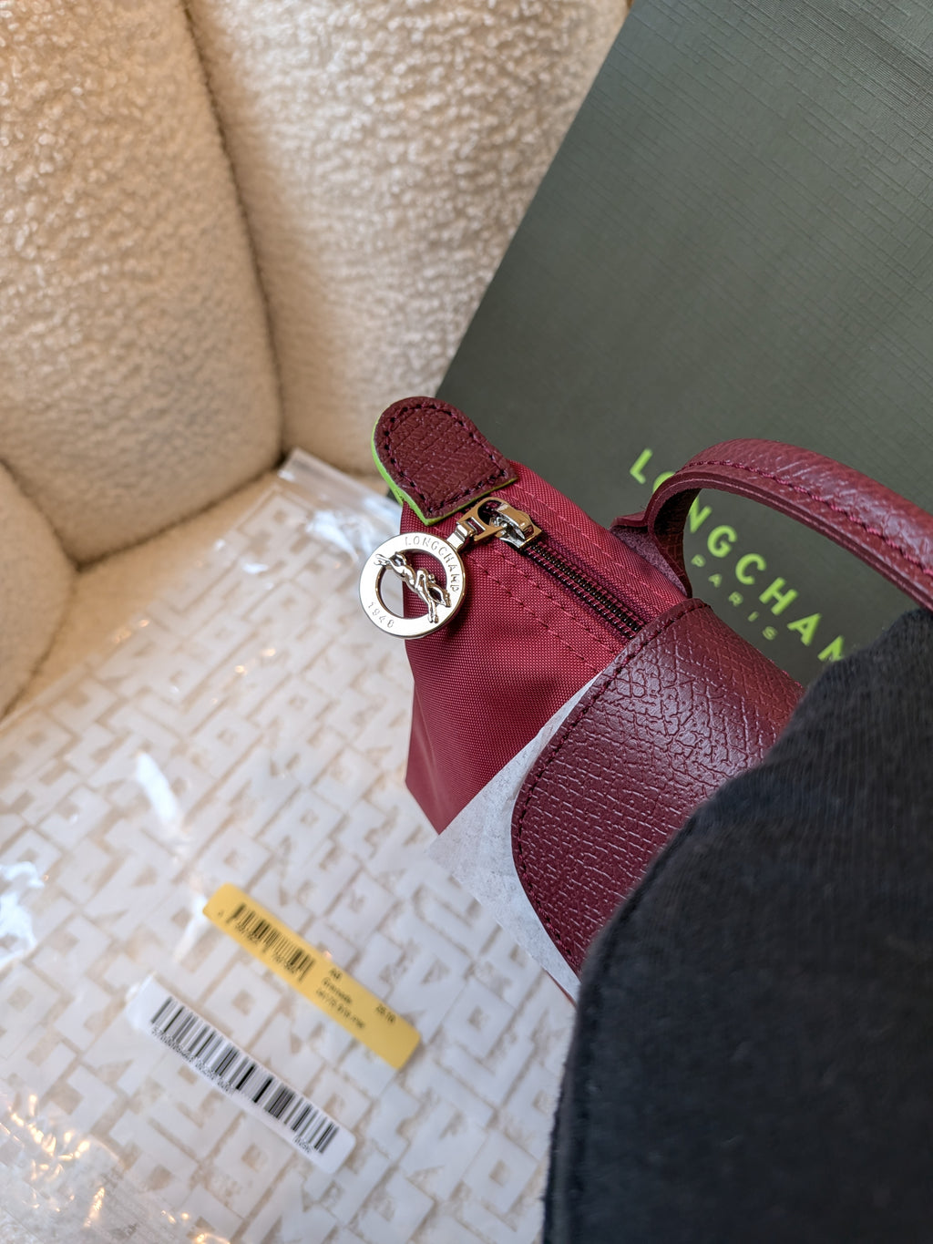 Longchamp Le Pilage Mini Pouch Recycled Nylon