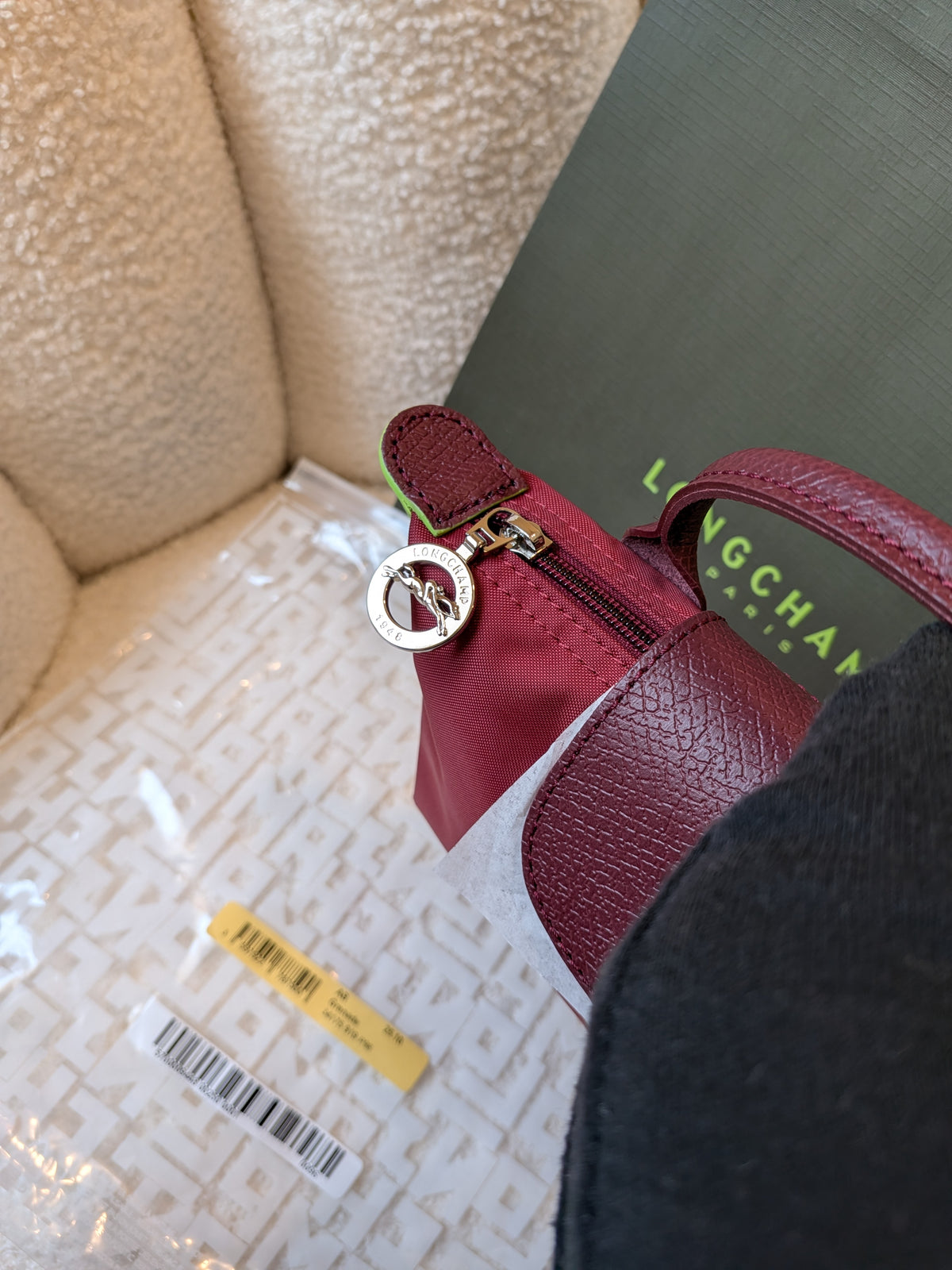 Longchamp Le Pilage Mini Pouch Recycled Nylon