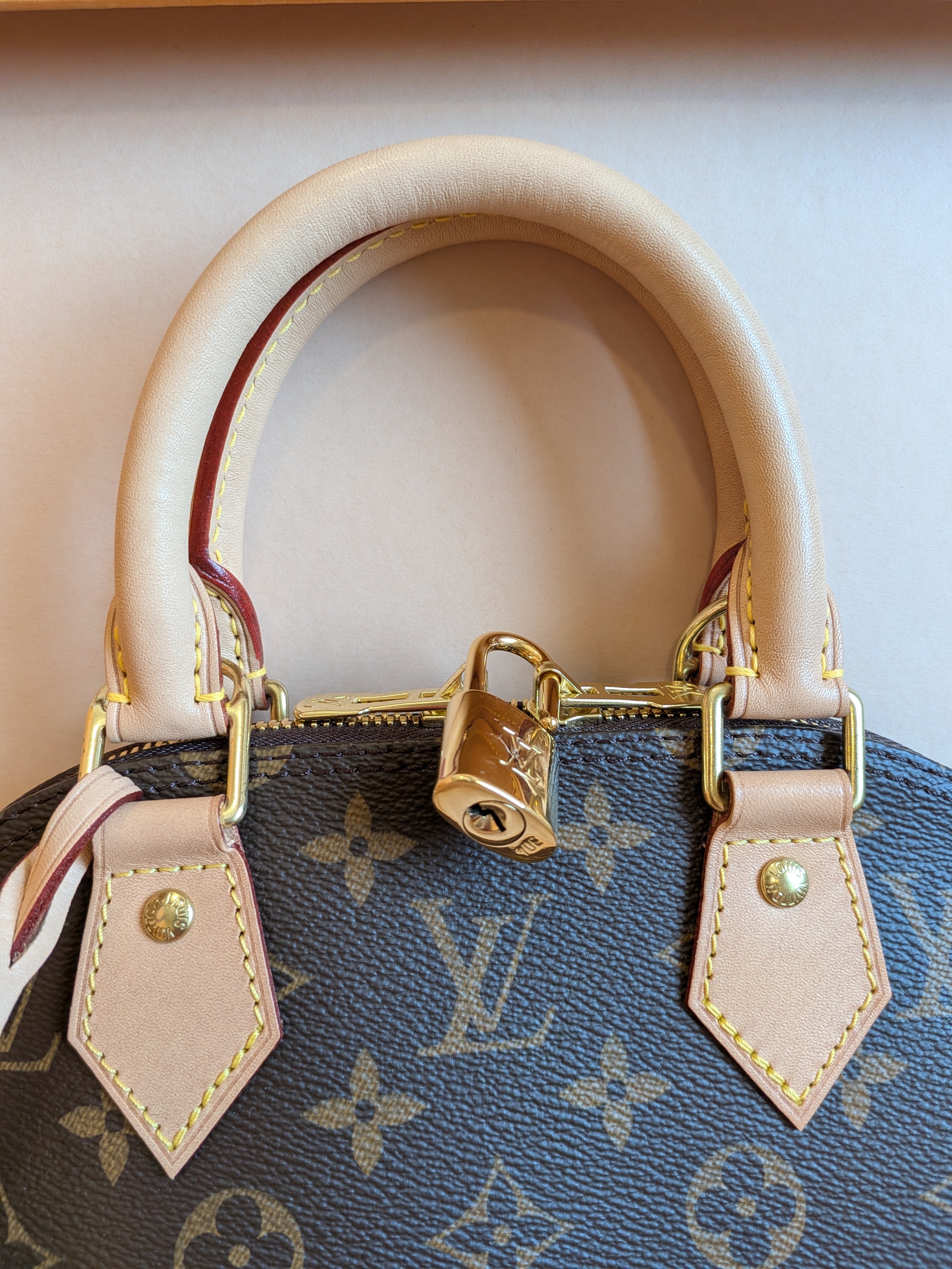 Louis Vuitton Bb Alma Monogram Canvas