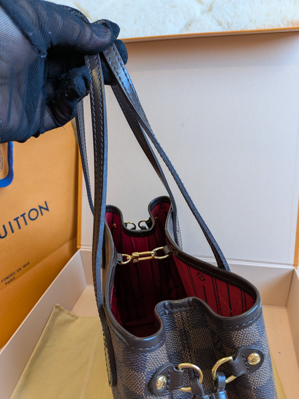 Louis Vuitton Neverfull PM Damier Ebene (2010)