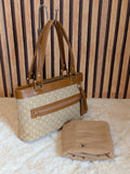 Louis Vuitton Minilin Lucille PM Monogram Beige