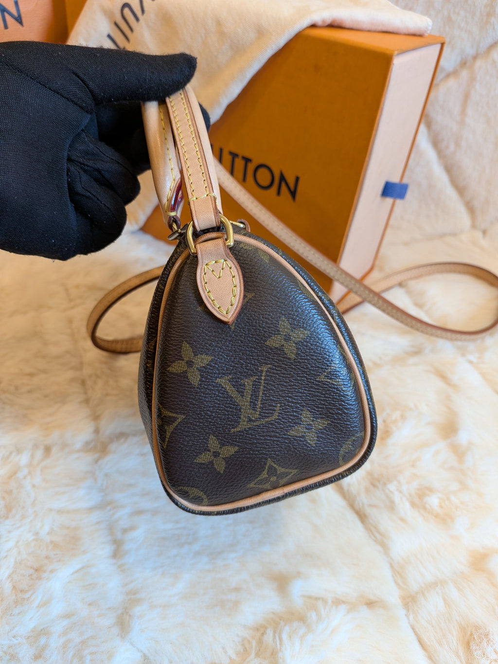 Louis Vuitton Speedy Nano Monogram Canvas