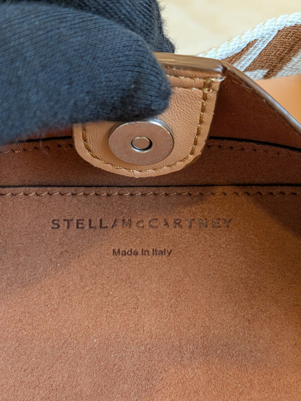 Stella McCartney Eco Soft Camel Sling Bag Small
